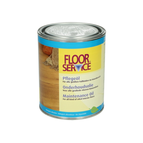 Floorservice onderhoudsolie voor periodiek oliën van parket- en plankenvloeren